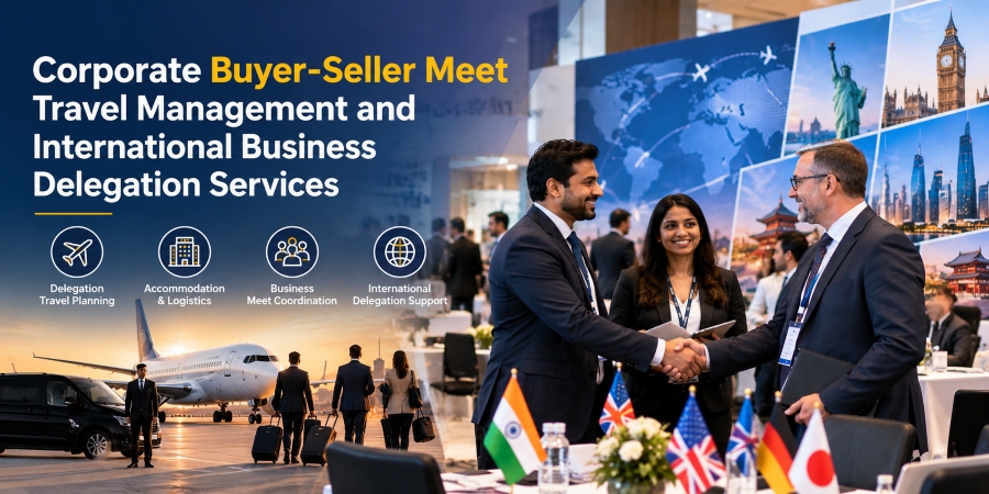 Corporate Buyer-Seller Meet Travel Management and International Business Delegation Services