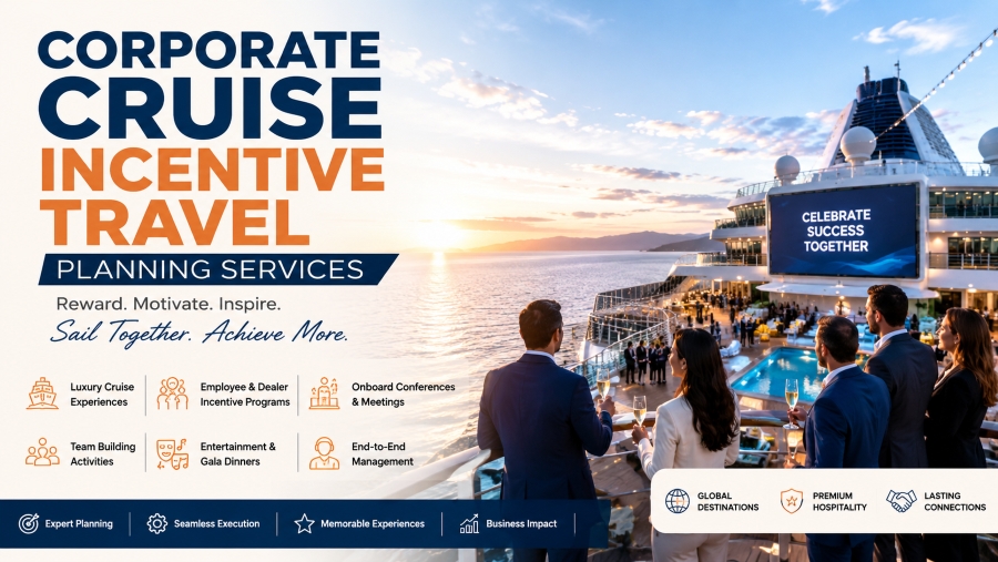 Corporate Cruise Incentive Travel Planning Services