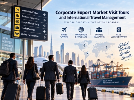 Corporate Export Market Visit Tours and International Travel Management