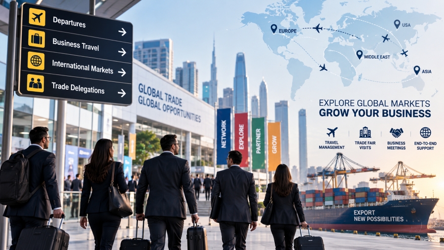 Corporate Export Market Visit Tours and International Travel Management