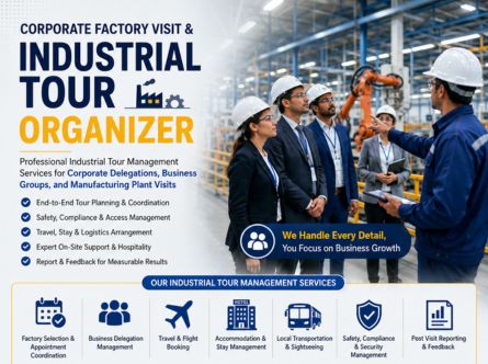 Corporate Factory Visit and Industrial Tour Organizer