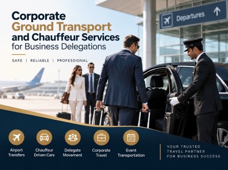 Corporate Ground Transport and Chauffeur Services for Business Delegations
