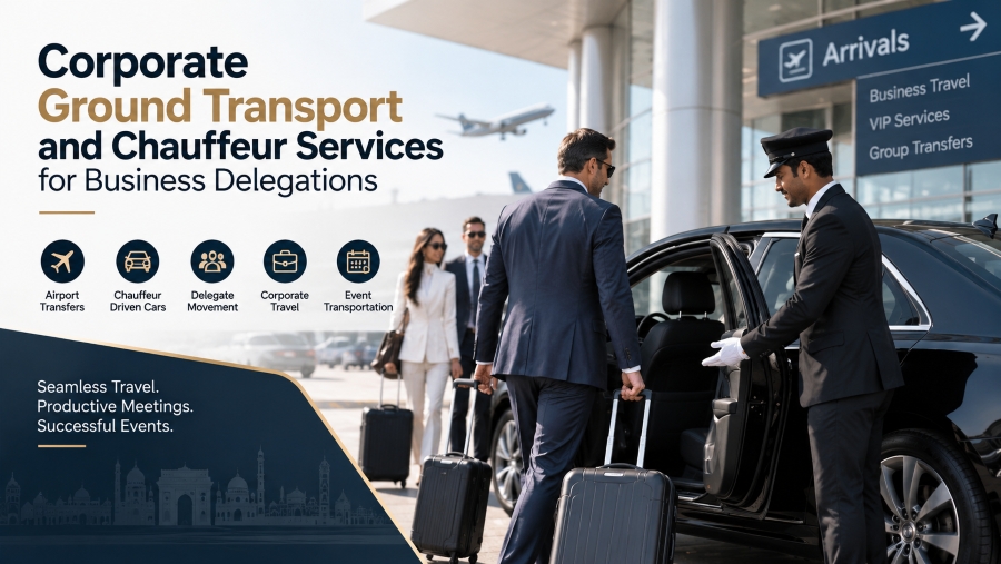 Corporate Ground Transport and Chauffeur Services for Business Delegations