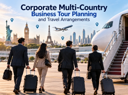 Corporate Multi-Country Business Tour Planning and Travel Arrangements