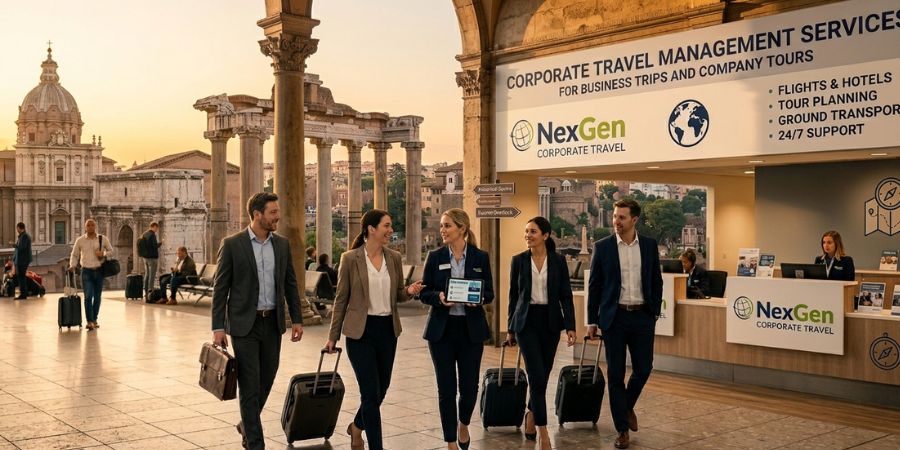 Corporate Travel Management Services for Business Trips and Company Tours