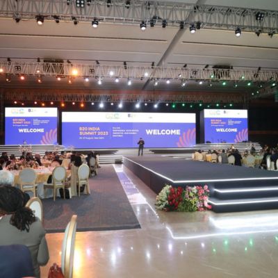 Corporate team planning a business travel itinerary