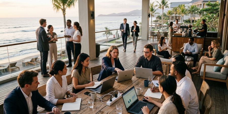 Corporate Workation Planning Services for Remote and Hybrid Teams