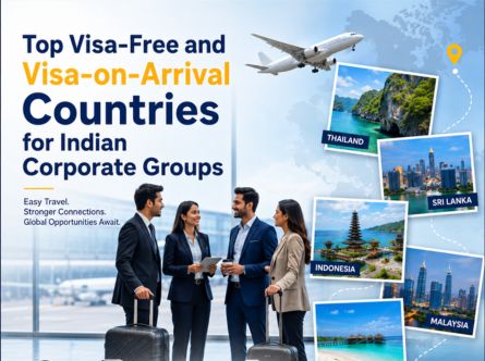 Top Visa-Free and Visa-on-Arrival Countries for Indian Corporate Groups