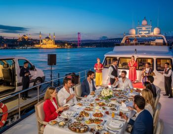 Luxury Yacht Dinner